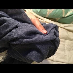 Soft blue scarf